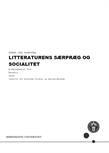 Litteraturens særpræg og socialitet FS26
